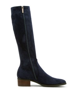 TIMOTHIE DJ NAVY STRETCH MICROSUEDE