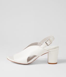 CILLA DJ WHITE LEATHER