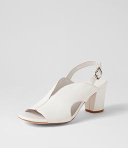 CILLA DJ WHITE LEATHER