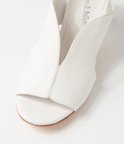CILLA DJ WHITE LEATHER