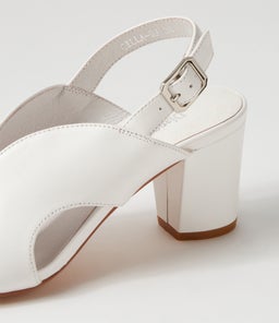 CILLA DJ WHITE LEATHER