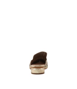 FLAN DJ OLD GOLD SCRATCH LEATHER