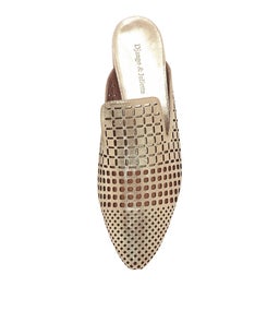 FLAN DJ OLD GOLD SCRATCH LEATHER