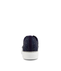 FLIP DJ NAVY SUEDE MESH