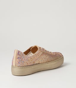 FLIP DJ OLD GOLD OLD GOLD SOLE SHIMMER LEATHER MESH