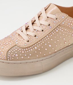 FLIP DJ ROSE GOLD ROSE GOLD SOLE SHIMMER LEATHER MESH