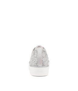 FLIP DJ WHITE SHIMMER LEATHER MESH