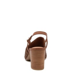 PICKLE DJ TAN WEAVE LEATHER