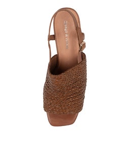 PICKLE DJ TAN WEAVE LEATHER