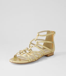 PRATIK DJ GOLD PETROL SHRUNKEN LEATHER