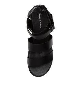 RHEAN DJ BLACK BLACK&BLACK LEATHER SOLE