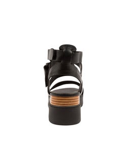 RHEAN DJ BLACK NATURAL&BLACK LEATHER SOLE