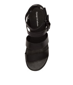 RHEAN DJ BLACK NATURAL&BLACK LEATHER SOLE