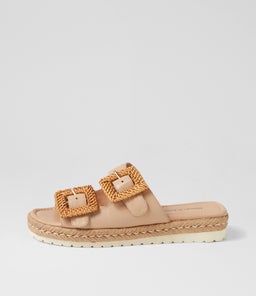 SAVI DJ CAMEL NATURAL LEATHER BUCKLE