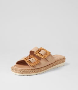 SAVI DJ CAMEL NATURAL LEATHER BUCKLE