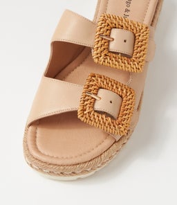SAVI DJ CAMEL NATURAL LEATHER BUCKLE