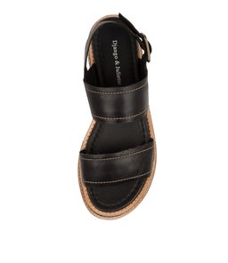 VIJAY DJ BLACK LEATHER