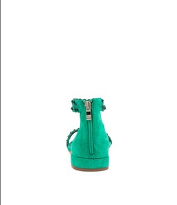 LEDLAS DJL EMERALD EMERALD SUEDE JEWELS