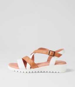 MATEDY DJL WHITE DK TAN MULTI