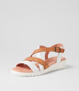 MATEDY DJL WHITE DK TAN MULTI