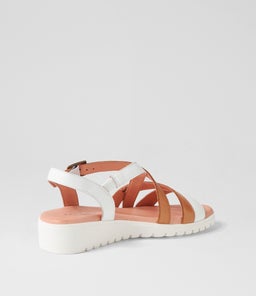 MATEDY DJL WHITE DK TAN MULTI