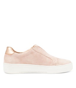 LIA DJ NUDE PALE ROSE GOLD SUEDE LEATHER