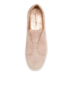 LIA DJ NUDE PALE ROSE GOLD SUEDE LEATHER