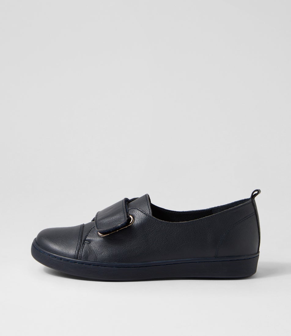 Delcry-Dj-Navy-Navy Sole-Leather