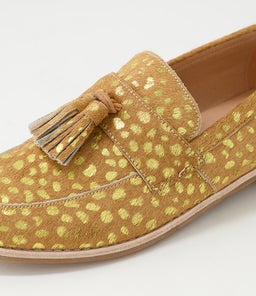 AYDIN DJ CAMEL&GOLD DOT LEOPARD PONY