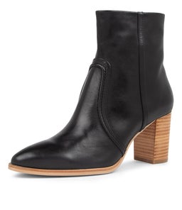 ANAHI DJ BLACK NATURAL HEEL LEATHER