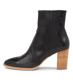 ANAHI DJ BLACK NATURAL HEEL LEATHER