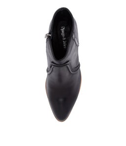 ANAHI DJ BLACK NATURAL HEEL LEATHER
