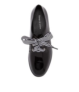BIPKA DJ BLACK WRINKLE PATENT