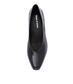 CHESE DJ BLACK BLACK PATENT LEATHER