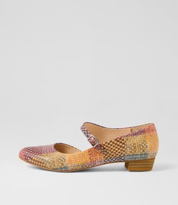 EDNA DJ AUTUMN MULTI LEATHER