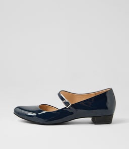 EDNA DJ NAVY PATENT LEATHER
