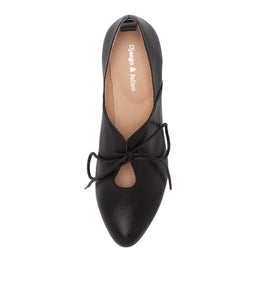 EVER DJ BLACK NATURAL HEEL LEATHER