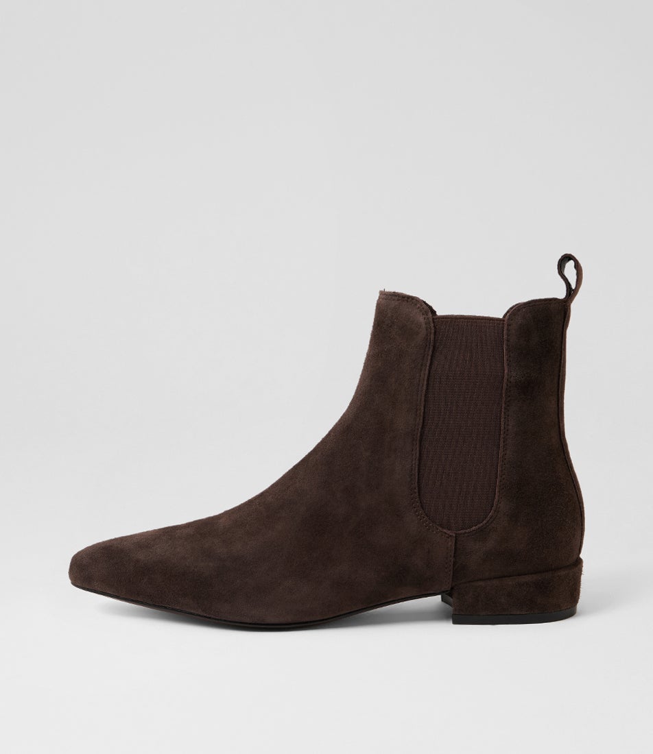 Emmahs Choc Suede Chelsea Boots Emmahs Choc Suede Chelsea Boots