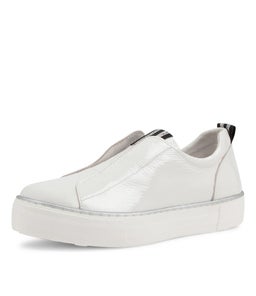 FREDIE DJ WHITE PATENT LEATHER