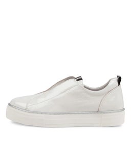 FREDIE DJ WHITE PATENT LEATHER