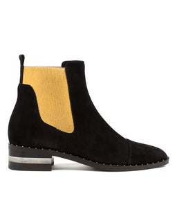 FORDA DJ BLACK OLD GOLD SUEDE ELASTIC
