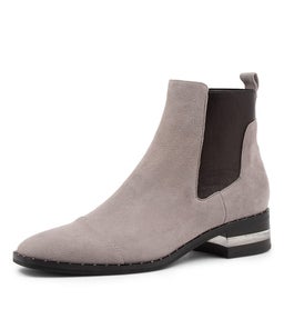 FORDA DJ GREY BLACK SUEDE ELASTIC