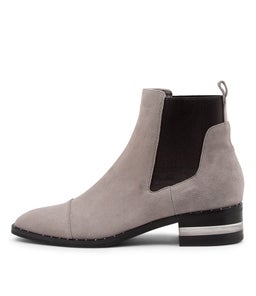 FORDA DJ GREY BLACK SUEDE ELASTIC