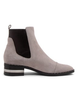 FORDA DJ GREY BLACK SUEDE ELASTIC