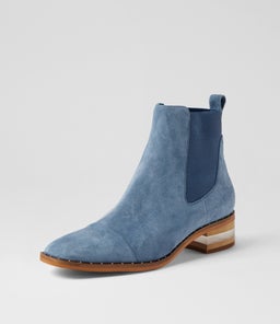 FORDA DJ DENIM DENIM METALLIC SUEDE ELASTIC