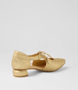 FARLIA DJ GOLD SCRIBBLE LEATHER