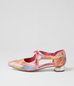 FARLIA DJ RAINBOW CUT LEATHER