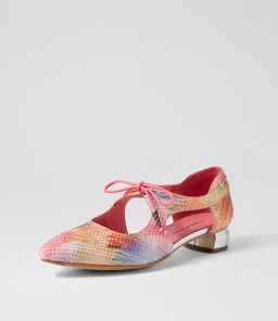 FARLIA DJ RAINBOW CUT LEATHER
