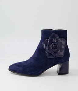 JHETT DJ NAVY SUEDE PATENT
