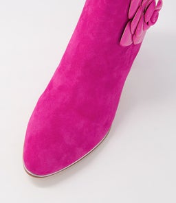 JHETT DJ FUCHSIA SUEDE PATENT